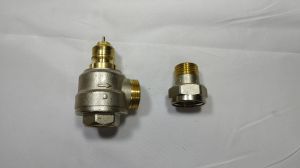 013G3383 Клапан RA-G 15 для однотрубной системы, Ду 15 мм, Kv 0,48-1,4 м3/ч, kvs 2,06 м3/ч, Py 10 бар, Тмакс 120°C, стандарт D, угловой вертикальный