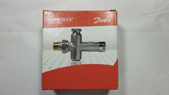 013G3369 Гарнитура RA-K для двухтрубной системы, Py 10 бар, Тмакс 120°C, присоединительная деталь гарнитуры RA-KW с запорным краном и патрубками