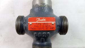 065B1213 VRG3 с наружной резьбой Ду15 DANFOSS КЛАПАН РЕГУЛИРУЮЩИЙ СЕДЕЛЬНЫЙ ТРЕХХОДОВОЙ