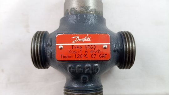 065B1213 VRG3 с наружной резьбой Ду15 DANFOSS КЛАПАН РЕГУЛИРУЮЩИЙ СЕДЕЛЬНЫЙ ТРЕХХОДОВОЙ