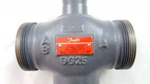 065B1240 VRG3 с наружной резьбой Ду40 DANFOSS КЛАПАН РЕГУЛИРУЮЩИЙ СЕДЕЛЬНЫЙ ТРЕХХОДОВОЙ