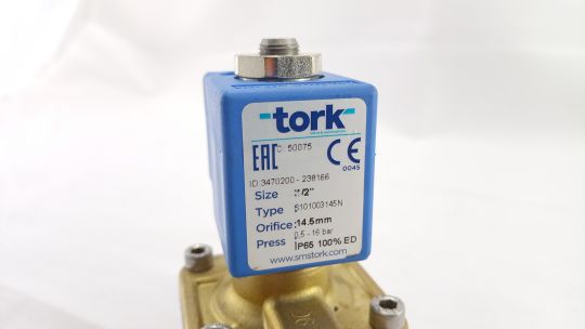 Клапан соленоидный TORK S101003145N 24VDC Ду15