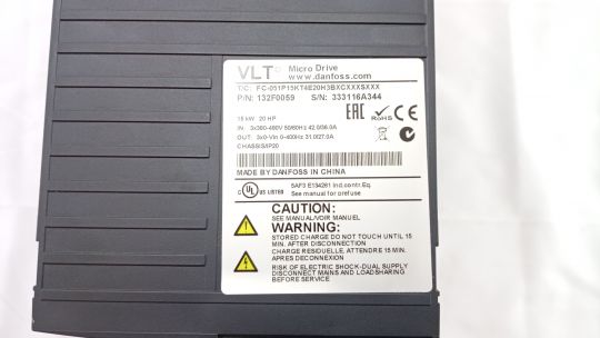 132F0059 Danfoss Частотный преобразователь VLT® Micro Drive FC 51 15 кВт