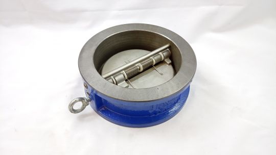 Клапан обратный двустворчатый GENEBRE DN125 2401 13 PN16 корпус - GJL-250 (GG25), пластины - AISI316 (CF8М), уплотнение - NBR, М/Ф
