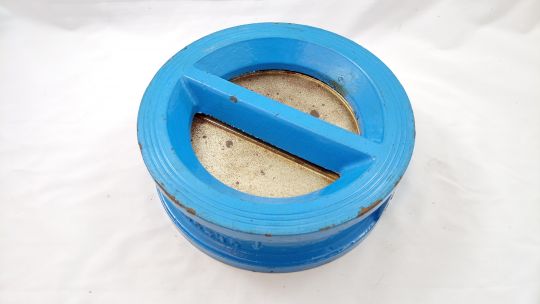 Обратный клапан GROSS, двухстворчатый, межфланцевый DN200, Ру16 DCV20016
