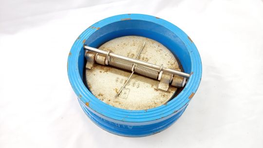 Обратный клапан GROSS, двухстворчатый, межфланцевый DN200, Ру16 DCV20016