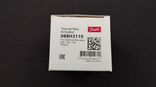 088H3110 Danfoss TWA-A -24 B Термоэлектрический привод нормально закрытый