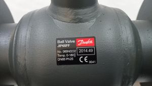 Шаровой кран Danfoss JiP Premium FF фланцевый под привод 065N0232 Ду 65 PN16