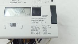087G6202 Sonometer 1100: Ультразвуковой комбинированный счетчик тепло/холод (Gcal), Ру = 16 бар, Т от 0 до 105 °С