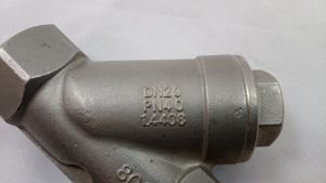 Клапан обратный пружинный DN20 PN40 нержавеющая сталь CF8M, резьба/резьба