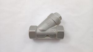Клапан обратный пружинный DN20 PN40 нержавеющая сталь CF8M, резьба/резьба