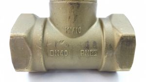 Клапан ручной запорный Danfoss MSV-M со спускным краном, Ду 40, 1 1/2" ВР, 003Z2055