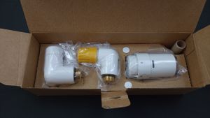 013G4008 Danfoss Комплект RAX set для подключения терморегулятора слева, белый
