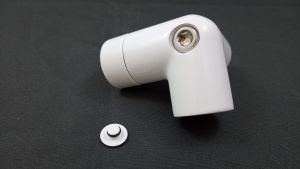013G4008 Danfoss Комплект RAX set для подключения терморегулятора слева, белый
