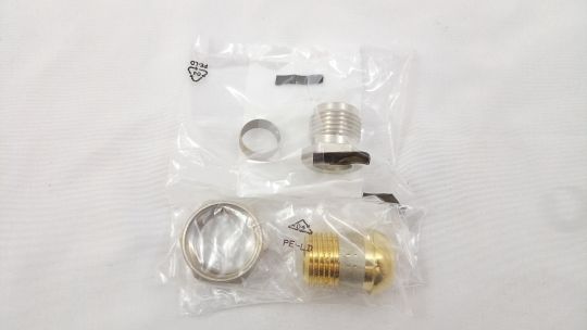 Danfoss 013G7040 Узел нижнего подключения RTR-КE для однотр никель 1/2"x3/4"ЕК Ру10 угловой
