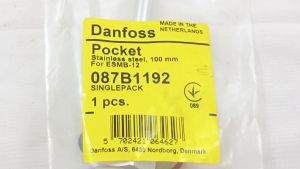 087B1192 Danfoss Гильза нержавеющая сталь для ESMB, AKS21M, 100 мм