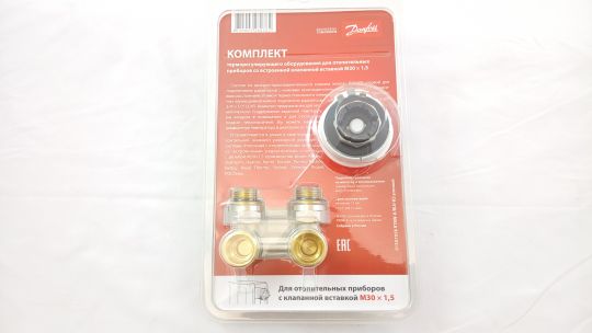 Danfoss 013G7058 - Комплект термоэлемента, Блистер, RTRW-K, RLV-KB, ½", Угловой