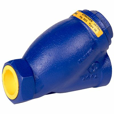 Фильтр сетчатый ZETKAMA 823A-025-C10, DN025, PN16, корпус - чугун GJL-250 (GG25), сетка - нерж. сталь AISI304 (CF8), ячейка 1,0 мм, ВР/ВР, резьба - BSPT