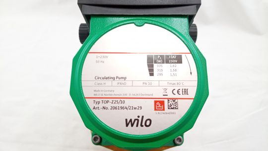 Циркуляционный насос Wilo TOP-Z 25/10 (1~230 V, PN 10, RG) 2061964