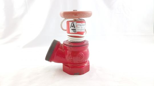 Вентиль пожарный Апогей чугун Ду50, 125 градусов с датчиком положения, вн-нр резьба