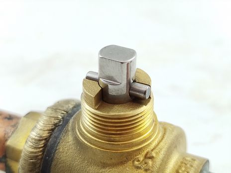 Вентиль шаровой SBV(M)-A3YHSY-2-S (ZBC-10s 3/8) SBV03-019 SANHUA 10150091802