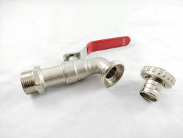 Кран шаровой Danfoss EAGLE Ду20  Ру15 сливной с наружной резьбой и насадкой для шланга