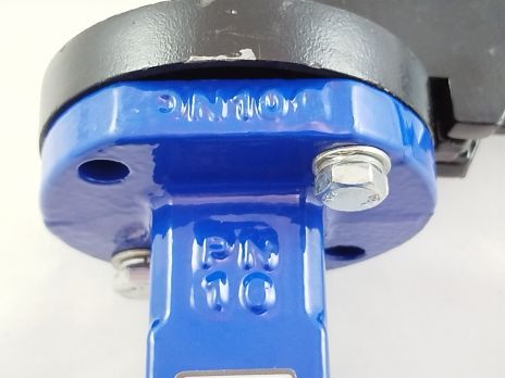 Затвор дисковый поворотный FAF DN 100 Valve 3500 DN 100 PN 16 межфланцевый из чугуна EPDM с рукояткой 920160408