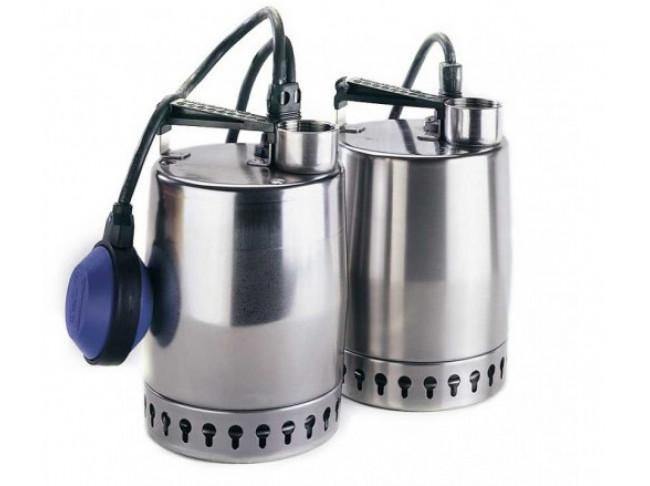 011H1300 Одноступенчатый погружной дренажный насос Grundfos UNILIFT KP 150-M1 с вертикальным напорным патрубком и сеткой в основании