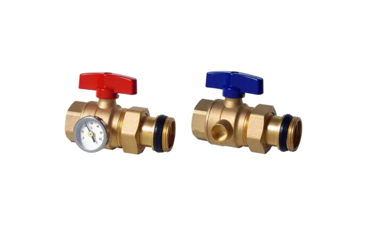 Danfoss 088U0586 Комплект шаровых кранов латунь FHF-BV