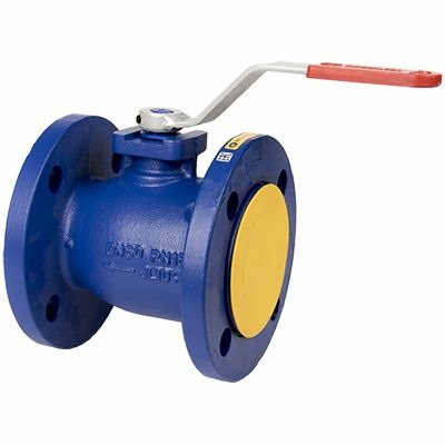 Кран шаровой полнопроходной ZETKAMA 565A-040-C-09, DN040, PN16, корпус - чугун GJL-250 (GG25), шар - латунь CW614N, уплотнение шара - PTFE, Ф/Ф, рукоятка-рычаг