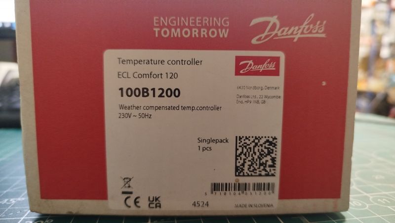 ECL Comfort 120, 100B1200 (старый артикул 087B1262) Управление через приложение в смартфоне.