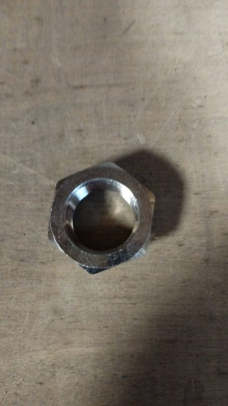 Футорка латунь никель Ду 32х25 (1 1/4"х1") НР/ВР VALFEX VF.581.N.114.100, DN 32