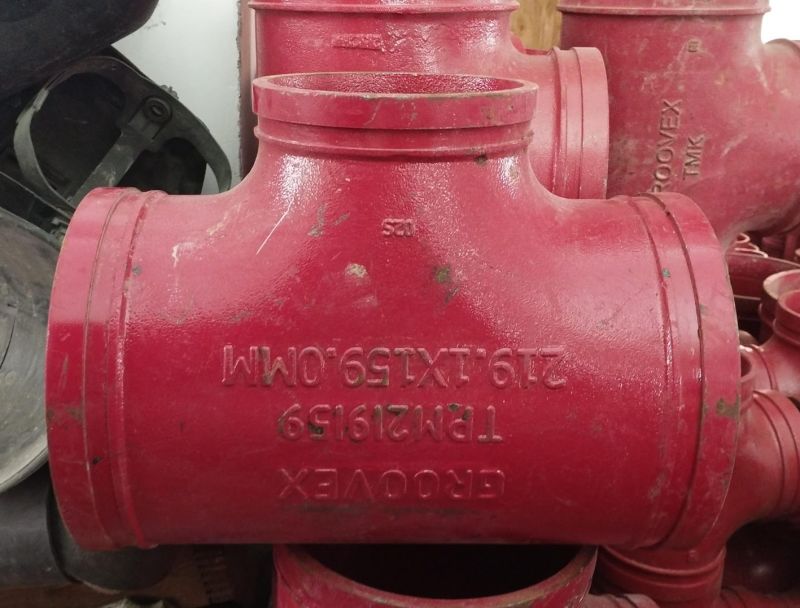 Тройник переходной под муфту 8" х 6" (219 х 159)