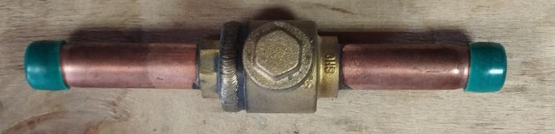 SANHUA SBV12 ODF 1/2 SOLDER BALL VALVE SBV-1300