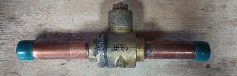 SANHUA SBV12 ODF 1/2 SOLDER BALL VALVE SBV-1300